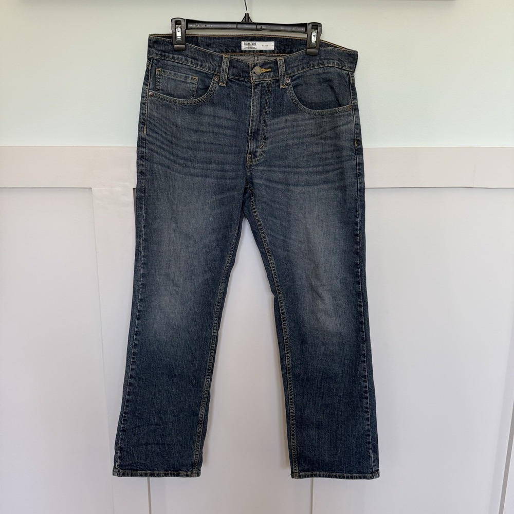 Levi's Signature Gold Jeans Mens 32x30 Relaxed Straight Comfort Regular Fit‎